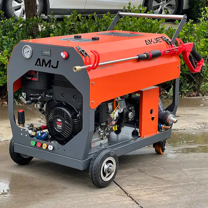 AMJ 7.5hp 19gpm diesel heavy duty pressure washer